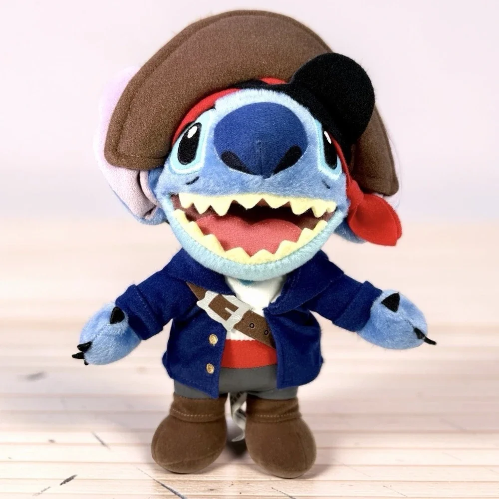 Disney Parks Exclusive Pirate Costume Stitch Plush 11